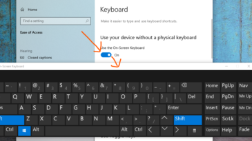 On Screen Keyboard