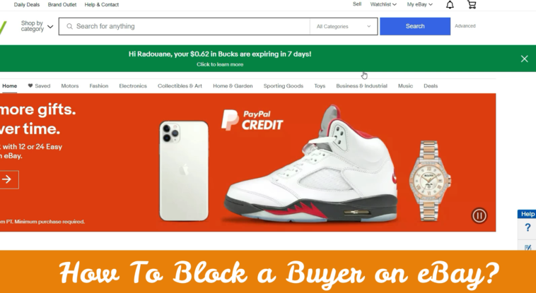 Block a Buyer on eBay