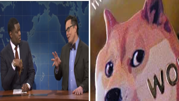Elon Musk on SNL - DogeCoin to the Moon