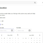 Mercari Account On Vacation Mode